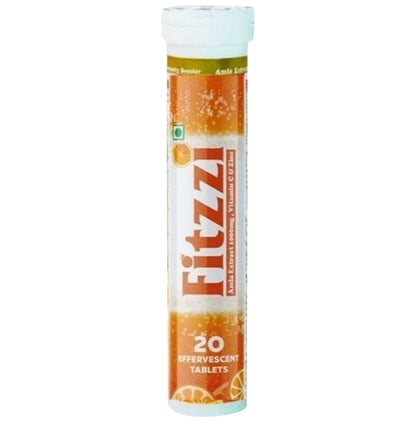 Fitzzi Amla Extract 1000mg, Vitamin C & Zinc Effervescent Tablet - Classic Derma