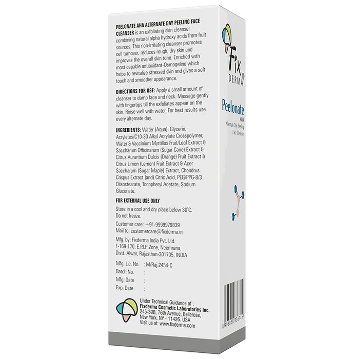 Fix Derma Peelonate AHA Face Cleanser