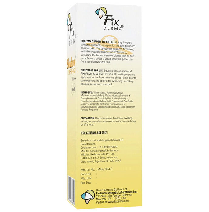 Fix Derma Shadow SPF 50+ Gel