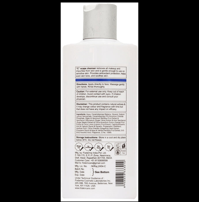 Fixderma Cosmetic Laboratories C Scape Cleanser