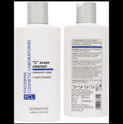 Fixderma Cosmetic Laboratories C Scape Cleanser