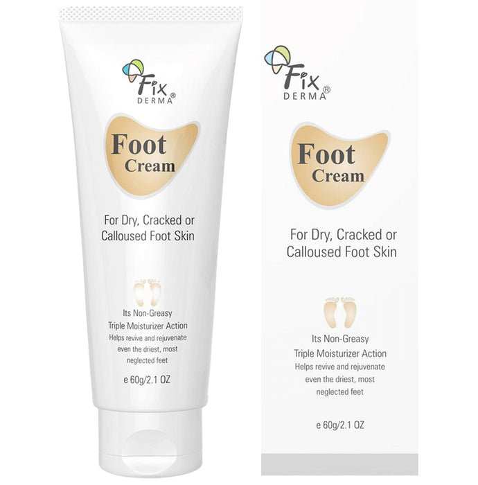 Fixderma Foot Cream | For Dry, Cracked or Calloused Foot Skin - Classic Derma