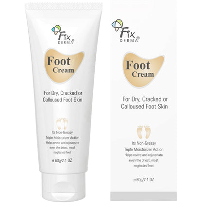 Fixderma Foot Cream | For Dry, Cracked or Calloused Foot Skin - Classic Derma