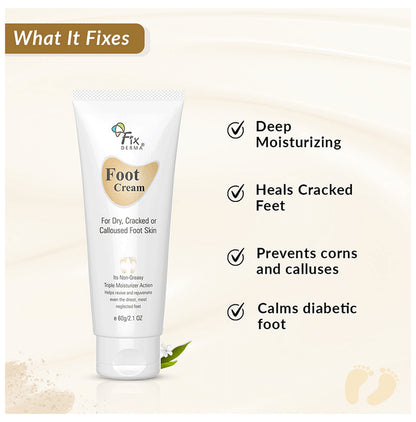 Fixderma Foot Cream | For Dry, Cracked or Calloused Foot Skin