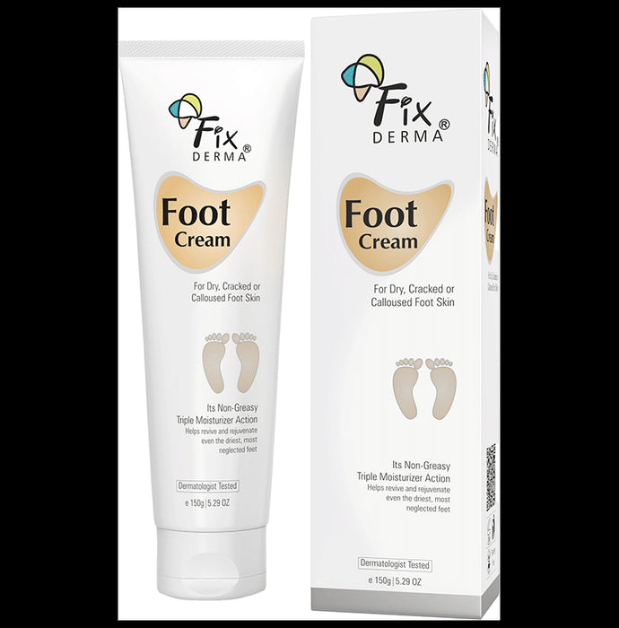 Fixderma Foot Cream | For Dry, Cracked or Calloused Foot Skin - Classic Derma