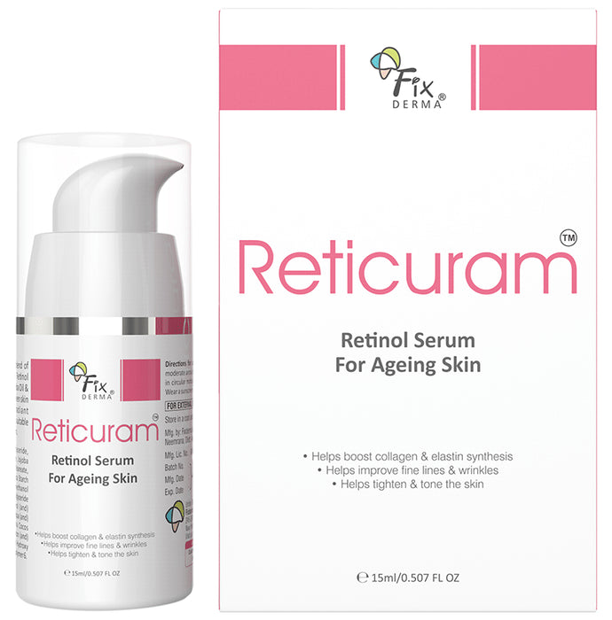 Fixderma Reticuram Retinol Serum | Reduces Fine Lines & Wrinkles - Classic Derma