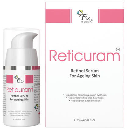 Fixderma Reticuram Retinol Serum | Reduces Fine Lines & Wrinkles - Classic Derma
