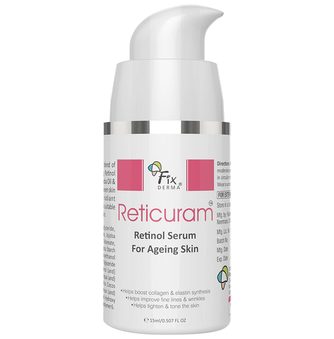 Fixderma Reticuram Retinol Serum | Reduces Fine Lines & Wrinkles