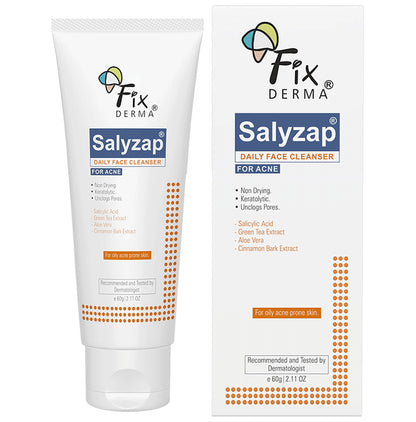 Fixderma Salyzap Daily Face Cleanser - Classic Derma