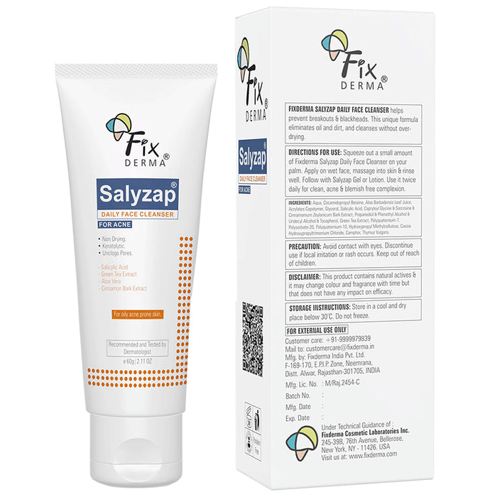 Fixderma Salyzap Daily Face Cleanser