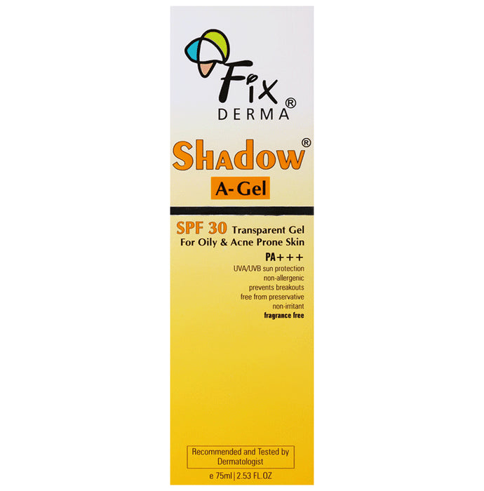 Fixderma Shadow A-Gel SPF 30 - Classic Derma