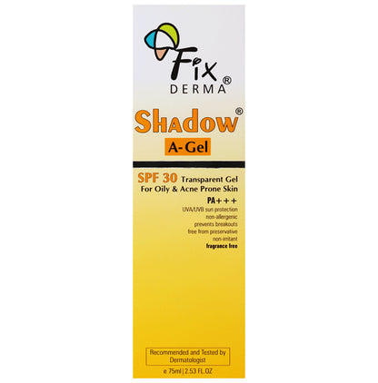 Fixderma Shadow A-Gel SPF 30 - Classic Derma