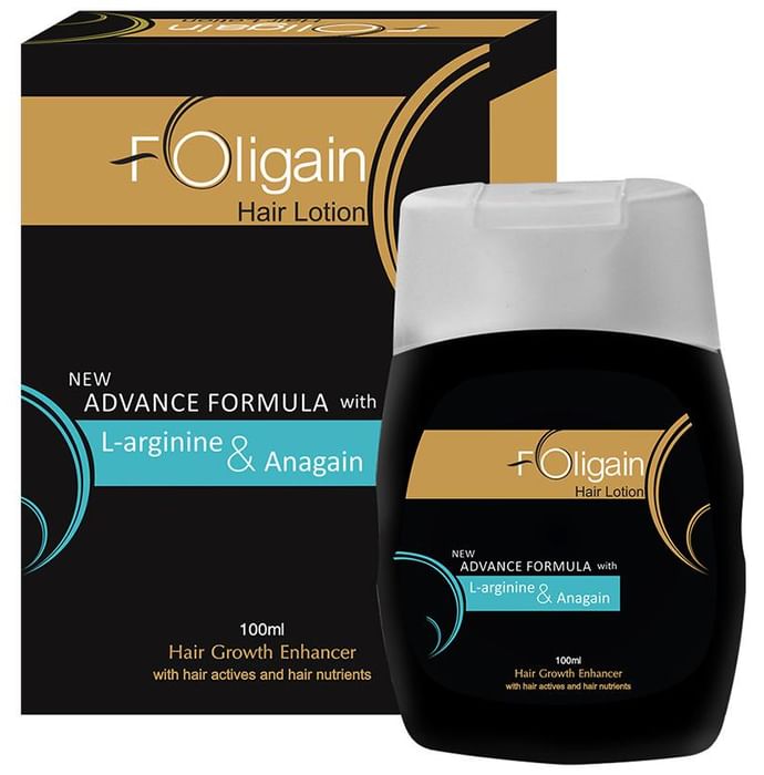 Foligain Hair Lotion with L-Arginine & Anagain | Supports Hair Growth - Classic Derma
