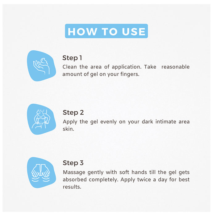 Razor Veda Inlyte Intimate Skin Whitening Gel