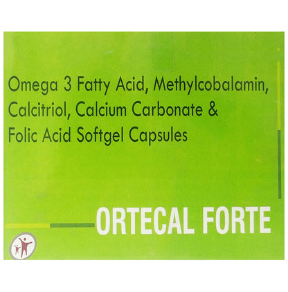 Ortecal Forte Softgel Capsule - Classic Derma