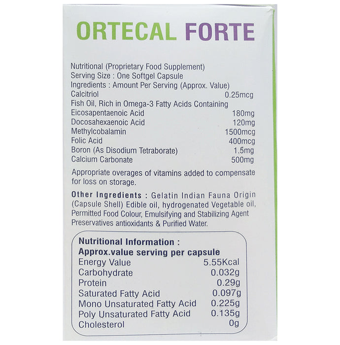 Ortecal Forte Softgel Capsule