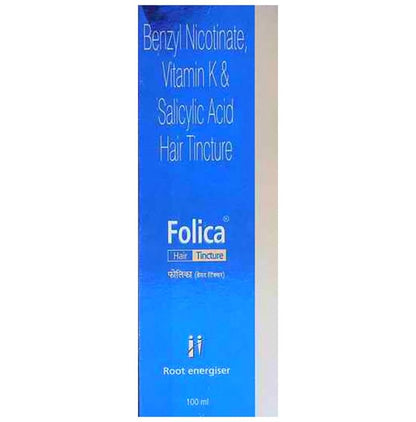 Folica Hair Tincture with Benzyl Nicotinate, Vitamin K & Salicylic Acid - Classic Derma