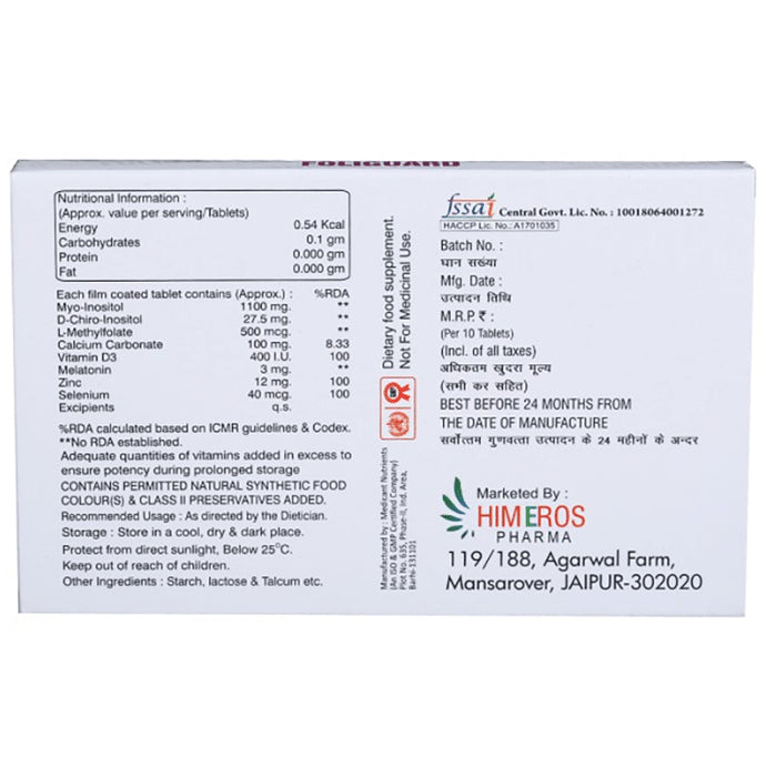 Foliguard Tablet Strawberry