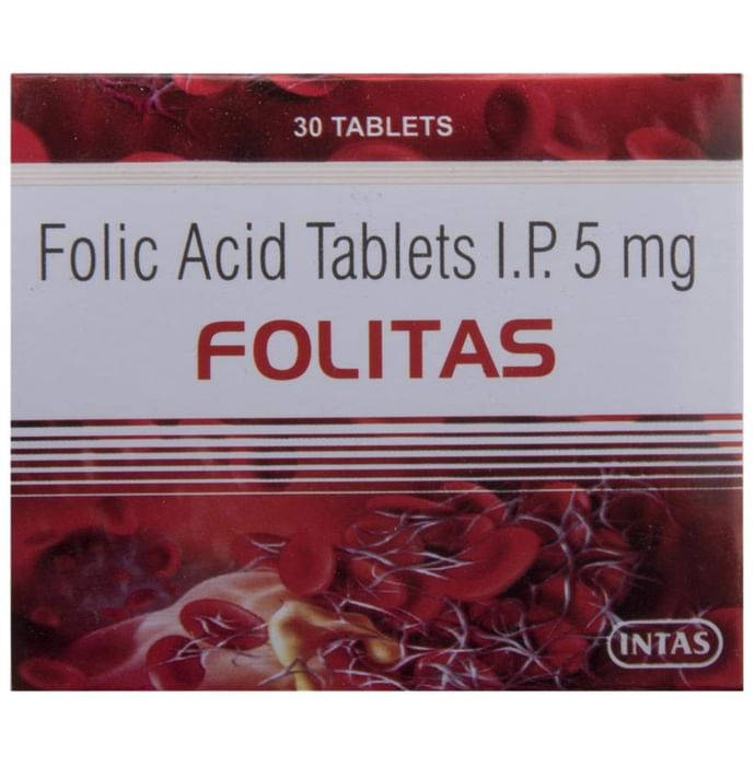 Folitas Folic Acid 5mg Tablet