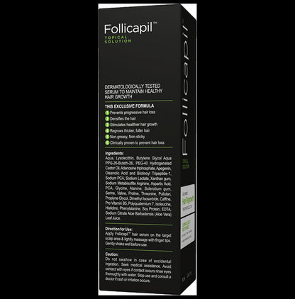Follicapil Topical Solution Hair Serum | Advanced Hair Regrowth Treatment Solution