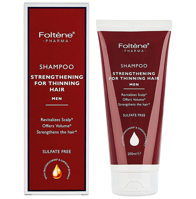 Foltene Pharma Strengthening for Thinning Hair Men Shampoo - Classic Derma