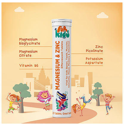 ForKids Magnesium & Zinc Effervescent Tablet