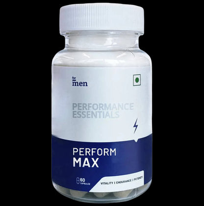 ForMen Perform+ | With Ashwagandha, Safed Musli, Vitamin D3 for Vitality & Strength | Capsule - Classic Derma