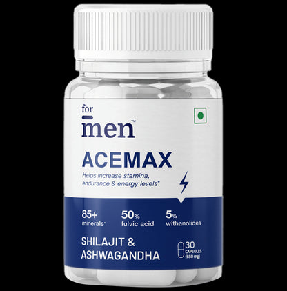 ForMen Shilajith + Ashwagandha Tablet Vitality, Strength, Endurance - Classic Derma