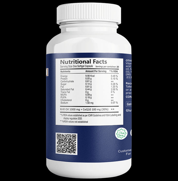 AIWO CoQ10 with Krill Oil Capsule