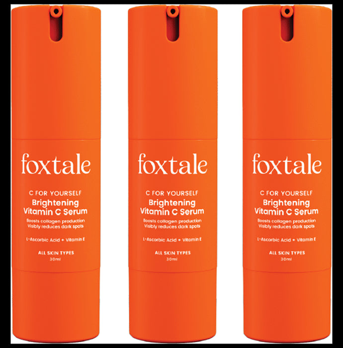 Foxtale C for Yourself Brightening Vitamin C Serum (30ml Each) - Classic Derma