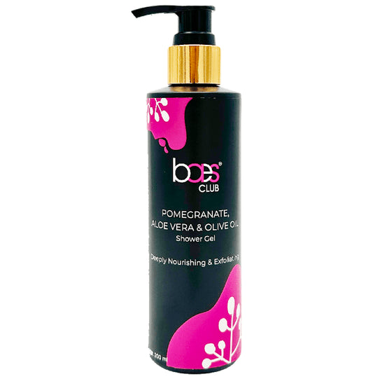 Baes Club Pomogranate, Aloe Vera & Olive Oil Shower Gel - Classic Derma