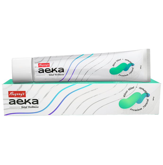 Bagrry's Aeka Total Wellness Toothpaste river mint - Classic Derma