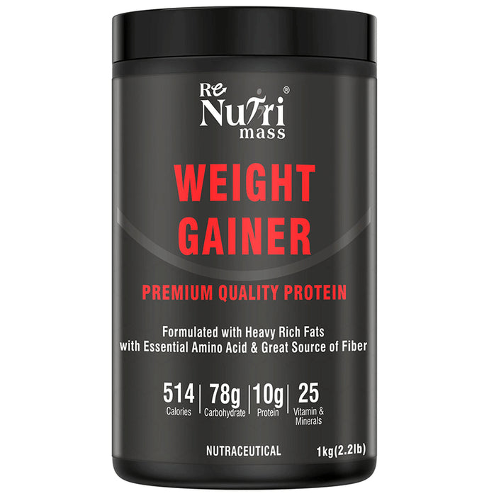 Re Nutri Mass Weight Gainer Powder - Classic Derma