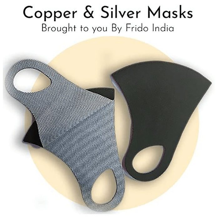 Frido Silver+ Copper Treated Face Mask