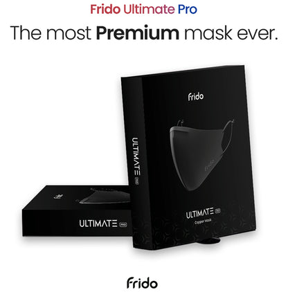 Frido Ultimate Pro Copper Face Mask Large Black