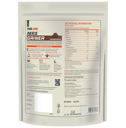 Fuel One Max Gainer Chocolate