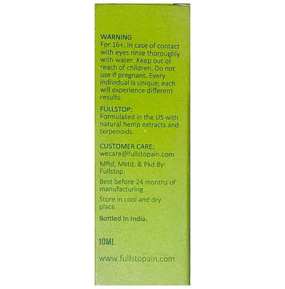 Fullstop Stress & Anxiety 500mg Tincture