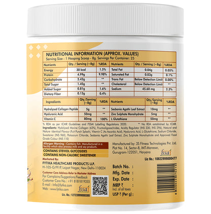 Fytika Let It Glow for Skin, Hair and Nails Powder Fruit Punch Splash