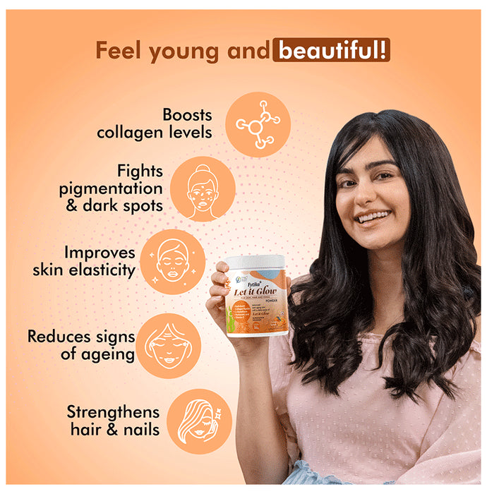 Fytika Let It Glow for Skin, Hair and Nails Powder Orange Splash