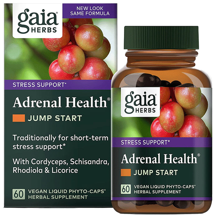 Gaia Herbs Adrenal Health Jump Start Capsule - Classic Derma