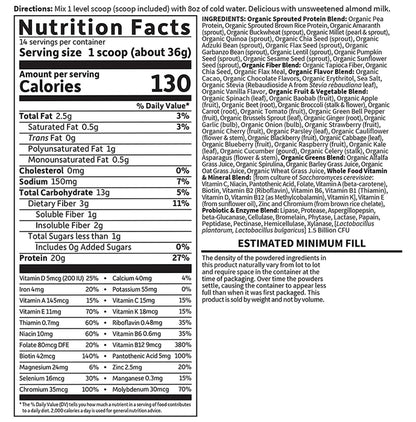 Garden of Life Raw Organic Meal Chocolate