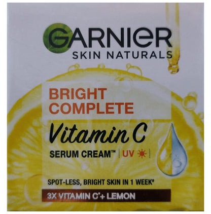 Garnier Bright Complete Vitamin C Serum Cream - Classic Derma