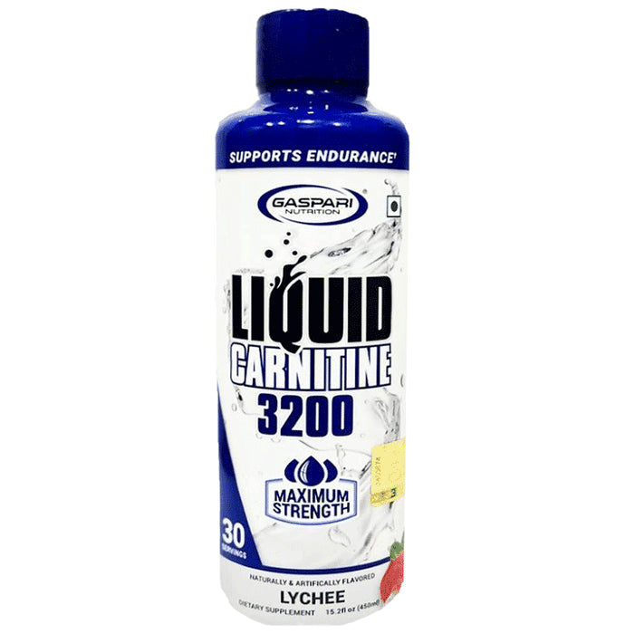 Gaspari Nutrition Liquid Carnitine 3200 Litchi - Classic Derma