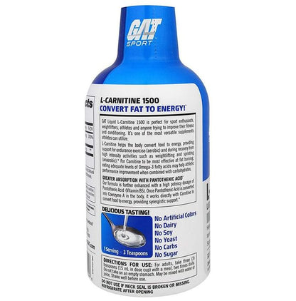 GAT Sport L-Carnitine Drink Green Apple