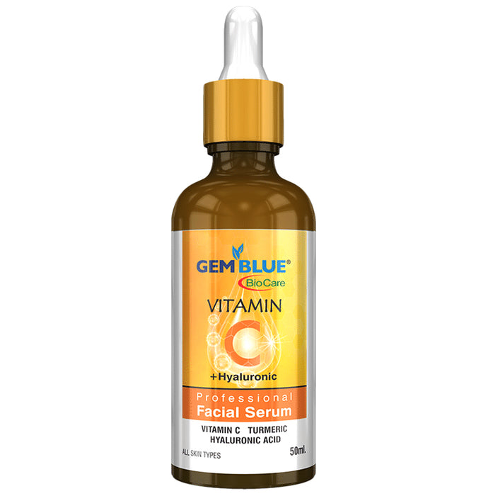 Gemblue Biocare Vitamin C + Hyaluronic Professional Facial Serum