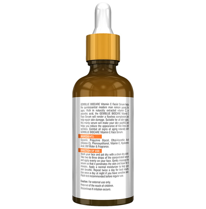 Gemblue Biocare Vitamin C + Hyaluronic Professional Facial Serum