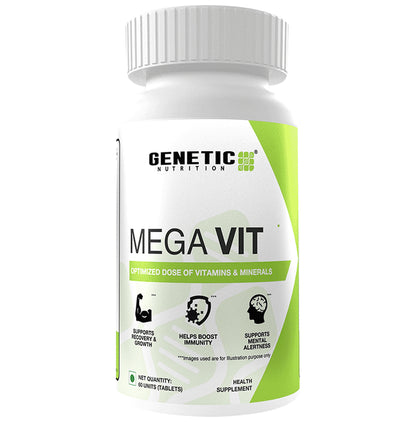 Genetic Nutrition Mega Vit Tablet - Classic Derma