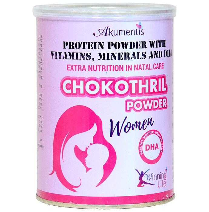 Akumentis Chokothril Powder Women Chocolate - Classic Derma