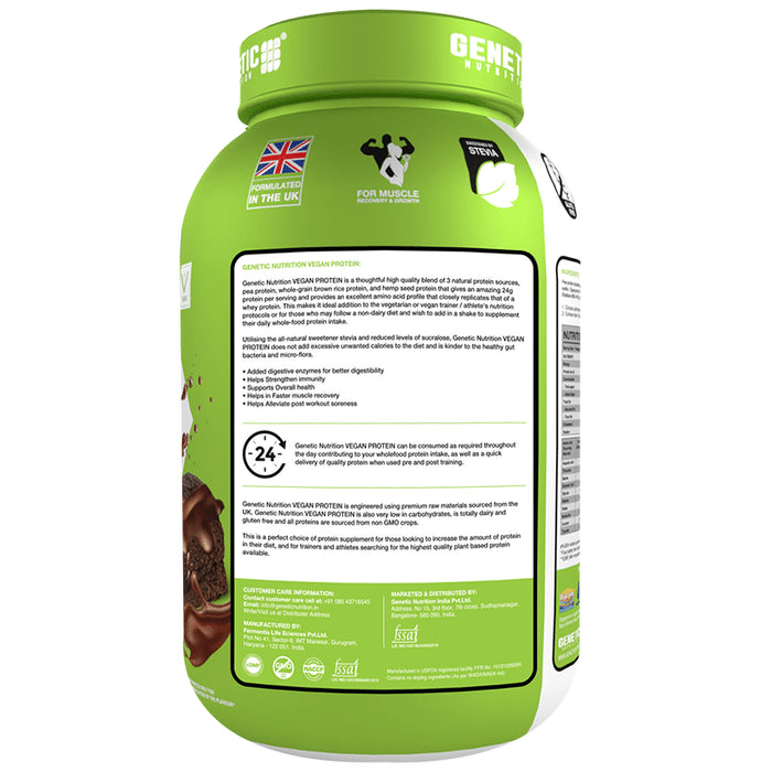 Genetic Nutrition Vegan Protein Chocolate Ganache