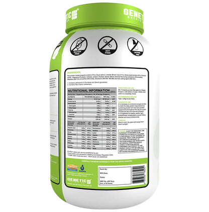 Genetic Nutrition Vegan Protein Chocolate Ganache